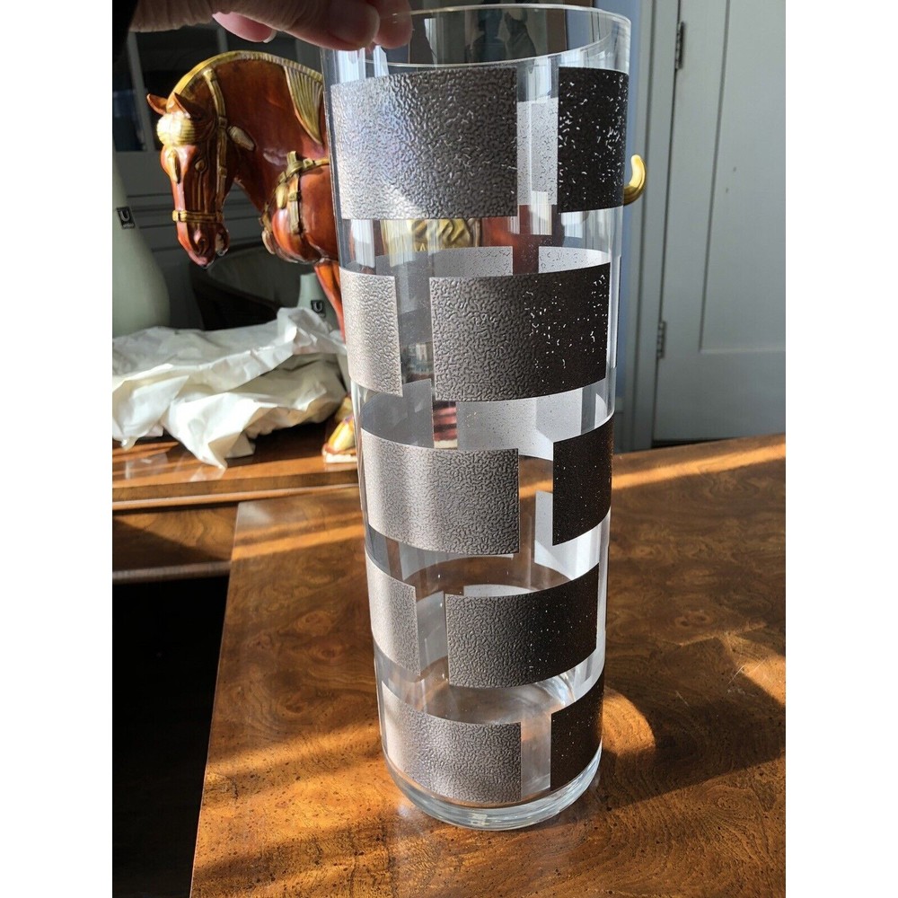 SOTTSASS ASSOCIATI for Mayor’s Jewelry Hand Made Glass Vase - Italy - C 1990's - Picture 9 of 15